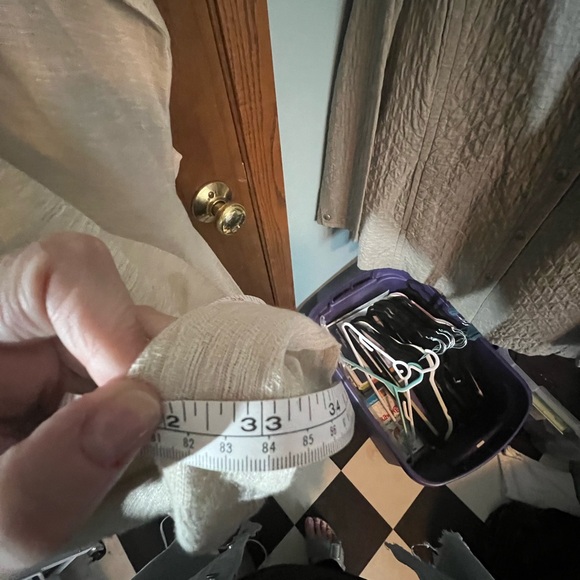 Eileen Fisher Long Linen Topper - Picture 7 of 7